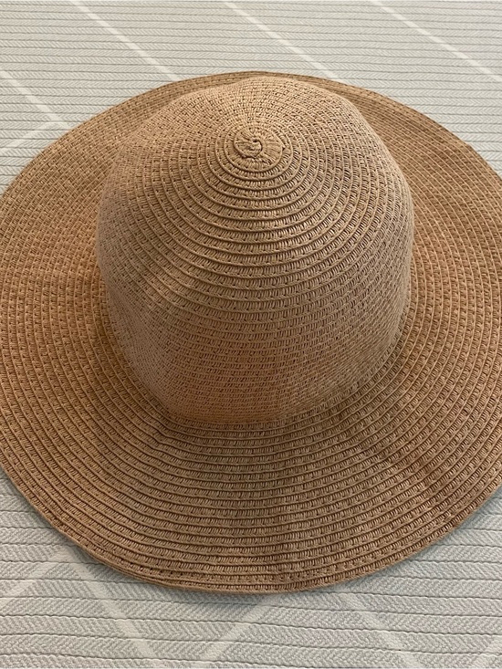 J. Crew Accessories - J.Crew Tan Straw Hat Women’s Size M/L